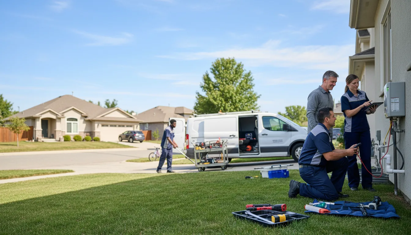Tankless water heater service in Enterprise, NV